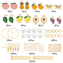 DIY Fruit Dangle Earring Making Kit&nbsp;DIY-SC0018-99