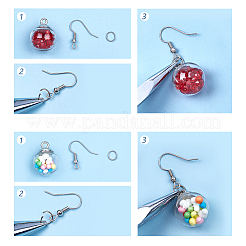 DIY Dangle Earring Making&nbsp;DIY-SC0001-10P