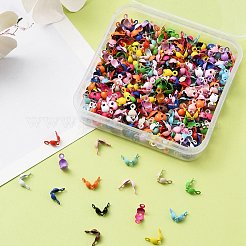 333Pcs Spray Painted Iron Bead Tips&nbsp;IFIN-FS0001-35