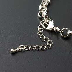 304 Stainless Steel Rolo Chain Bracelet&nbsp;AJEW-JB01012