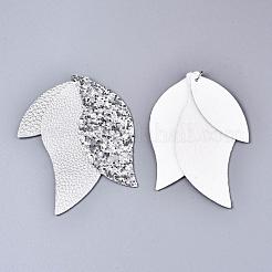 PU Leather Big Pendants&nbsp;FIND-T062-005F