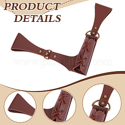 Medieval Style Adjustable PU Leather Sword Holder & Belts&nbsp;AJEW-WH0248-788
