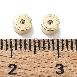 Water Plating Brass Beads&nbsp;KK-E046-21G-01