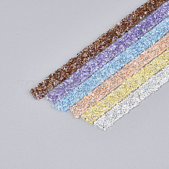 Resin Rhinestone Crystals Beaded Trim&nbsp;DIY-N008-04