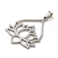 Non-Tarnish 304 Stainless Steel Pendants&nbsp;STAS-O005-07P