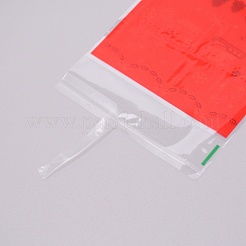 Christmas Theme Rectangle OPP Self-Adhesive Cookie Bags&nbsp;OPP-SZC0001-02J