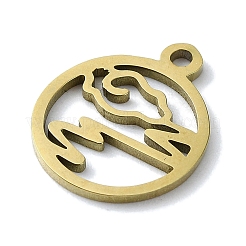 304 Stainless Steel Charms&nbsp;STAS-C097-39G