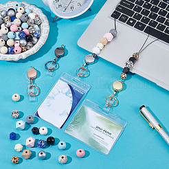 DIY Name Card Holder Strap Making Kits&nbsp;DIY-GA0002-87