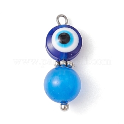 Evil Eye Resin Pendants&nbsp;PALLOY-JF02330