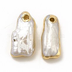 Baroque Natural Keshi Pearl Pendants&nbsp;PEAR-P004-20KCG