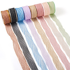 Polyester Crumpled Ribbon&nbsp;OCOR-TAC0035-12F