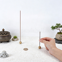 Brass Incense Burner Holder&nbsp;AJEW-WH0077-233C