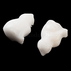 Natural White Jade Carved Figurines&nbsp;DJEW-L023-B24