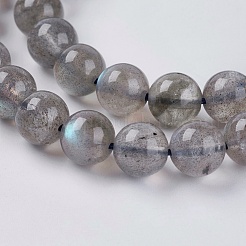 Natural Labradorite Beads Strands&nbsp;G-G448-8mm-04B
