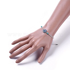 Adjustable Nylon Thread Braided Beads Bracelets&nbsp;BJEW-JB04440-04