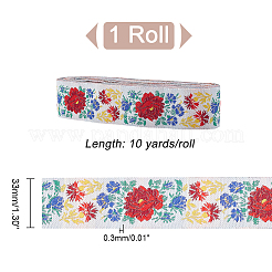 Bohemian Style Polyester Ribbon&nbsp;OCOR-WH0047-46