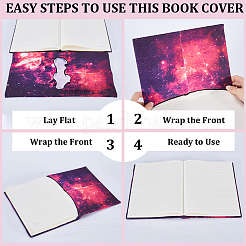 3Pcs Elastic Fabric Book Covers&nbsp;AJEW-CP0007-41B