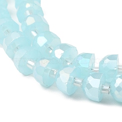 AB Color Plate Glass Beads Strands&nbsp;EGLA-P051-02A-A04