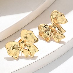 304 Stainless Steel Stud Earrings for Women&nbsp;EJEW-U047-11G