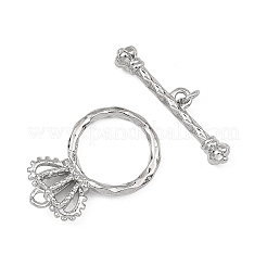 SHEGRACE Crown Brass Toggle Clasps&nbsp;XGRQ58345-787P