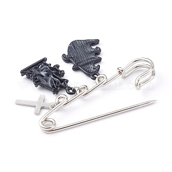 Iron Safety Brooch for Halloween&nbsp;JEWB-BR00048-03
