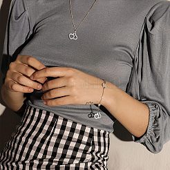304 Stainless Steel Charms&nbsp;STAS-UN0020-37P