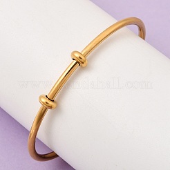304 Stainless Steel Cuff Bangles&nbsp;BJEW-P394-01G