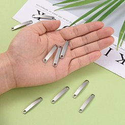 Tarnish Resistant Rectangle 304 Stainless Steel Links connectors&nbsp;STAS-I045-38