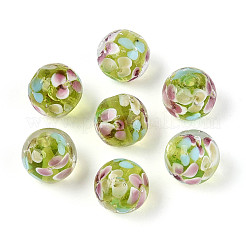 Handmade Lampwork Beads Strands&nbsp;LAMP-T007-04L