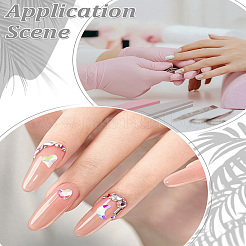 Glass Rhinestone Cabochons&nbsp;DIY-WH0699-26B