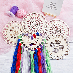 5 Styles Cottonwood Embroidery Floss Organizer&nbsp;DIY-NB0004-91