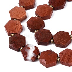 Natural Red Jasper Beads Strands&nbsp;G-N368-01A-11