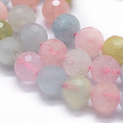 Natural Morganite Beads Strands&nbsp;G-D0013-46