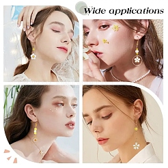 DIY Daisy Dangle Earrings Making Kits&nbsp;DIY-YW0016-27