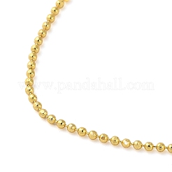 Rack Plating Brass Ball Chain Necklaces&nbsp;NJEW-K256-02G