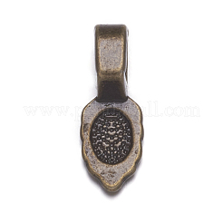 Tibetan Style Pendant Bails&nbsp;X-MAB3357Y
