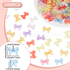 200Pcs Transparent Acrylic Beads&nbsp;TACR-UN0001-01