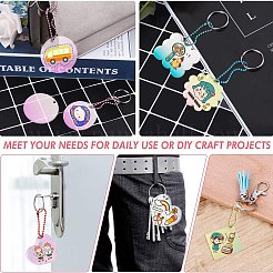 20Pcs 10 Style Acrylic Blank Pendants&nbsp;DIY-CJC0002-012