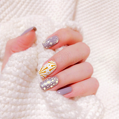 Stainless Steel DIY Nail Art Templates&nbsp;MRMJ-WH0092-042