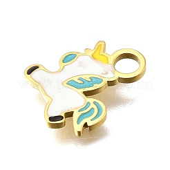 304 Stainless Steel Enamel Charms&nbsp;STAS-K263-88G