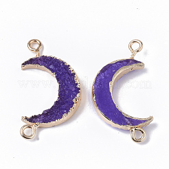 Druzy Resin Links connectors&nbsp;RESI-S383-030-A