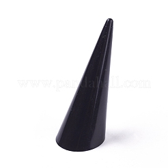 Acrylic Cone Shaped Finger Ring Display Stands&nbsp;RDIS-WH0001-02