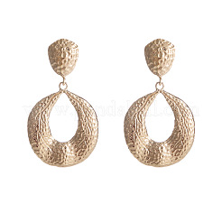 Alloy Dangle Stud Earrings&nbsp;FS-WG85499-01
