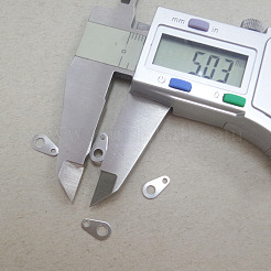 Non-Tarnish 316 Surgical Stainless Steel Chain Tabs&nbsp;STAS-L236-04C