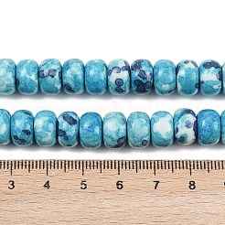 Dyed Synthetic Riverstone Beads Strands&nbsp;G-Z105-C01-01G