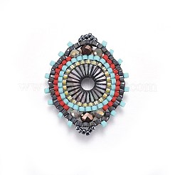 MIYUKI & TOHO Handmade Japanese Seed Beads Links&nbsp;SEED-A029-DA36