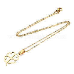 201 Stainless Steel Pendants Necklaces&nbsp;LS-NJEW-S105-JN717-45-2