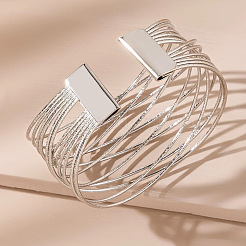 Alloy Arm Cuff Bangles&nbsp;WGDA7E7-01