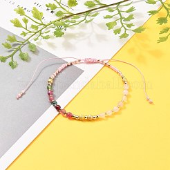 Adjustable Nylon Thread Braided Bead Bracelets&nbsp;BJEW-JB05593-02