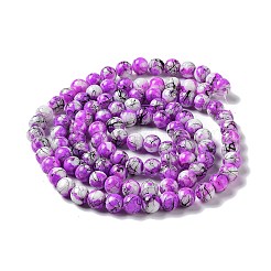 Drawbench & Baking Paint Glass Beads Strands&nbsp;GLAA-S176-11